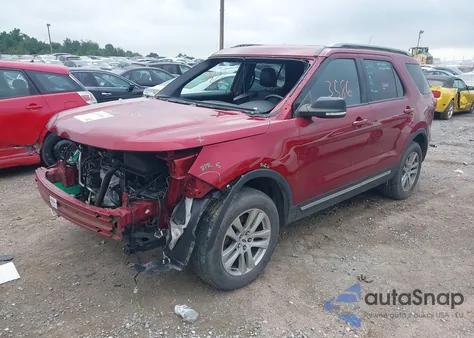 2018 Ford Explorer Xlt from USA, damaged, VIN 1FM5K8D83JGB53393